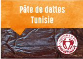 Pâte de dattes de l'oasis de Blidet en Tunisie
