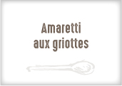Amaretti aux griottes