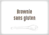 Brownie sans gluten