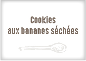 Cookies bananes séchées & chocolat