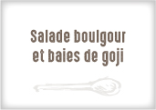 Salade Quinoa aux Baies de Goji