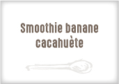 Smoothie Banane Cacahuète