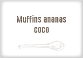 Muffins Ananas Coco