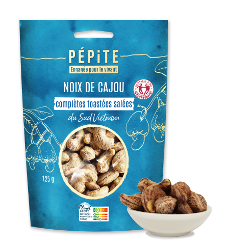 Noix de cajou complètes toastées salées du Sud Vietnam