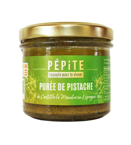 Purée de pistache de Castilla la Mancha en Espagne